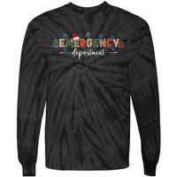 Emergency Department Er Nurse Christmas Emergency Room Tie-Dye Long Sleeve Shirt