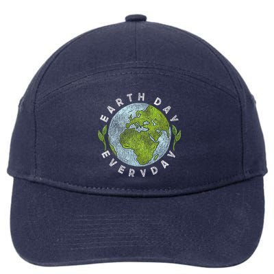 Earth Day Everyday Earth Day 7-Panel Snapback Hat