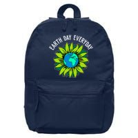 Earth Day Everyday Flower Globe 16 in Basic Backpack