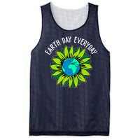 Earth Day Everyday Flower Globe Mesh Reversible Basketball Jersey Tank