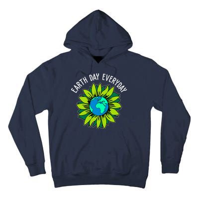 Earth Day Everyday Flower Globe Tall Hoodie