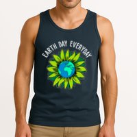 Earth Day Everyday Flower Globe Tank Top