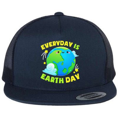 Earth Day Earth Day Every Day Costume Flat Bill Trucker Hat