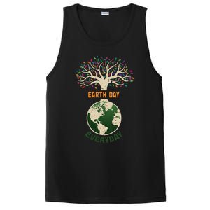 Earth Day Everyday Planet Anniversary Nature Tree Earth Day PosiCharge Competitor Tank