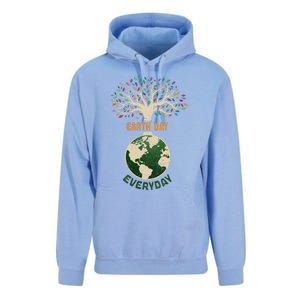 Earth Day Everyday Planet Anniversary Nature Tree Earth Day Unisex Surf Hoodie