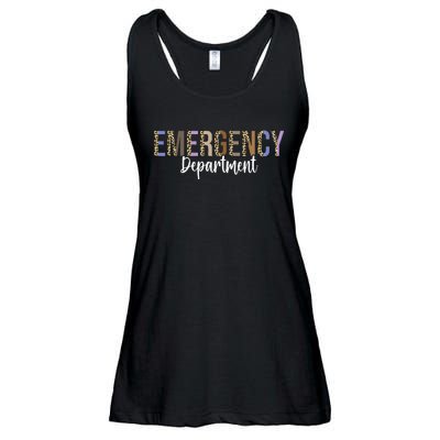 Emergency Department Emergency Room Healthcare Nursing Ladies Essential Flowy Tank