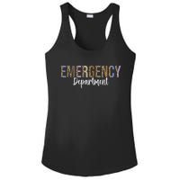 Emergency Department Emergency Room Healthcare Nursing Ladies PosiCharge Competitor Racerback Tank