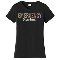 Emergency Department Emergency Room Healthcare Nursing Women's T-Shirt