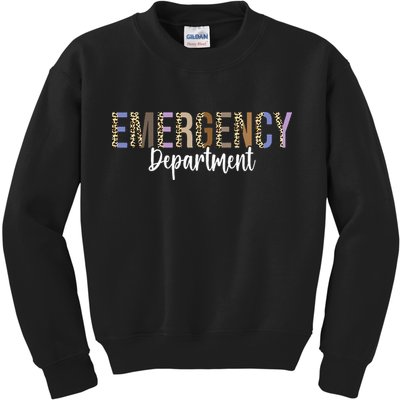 Emergency Department Emergency Room Healthcare Nursing Kids Sweatshirt