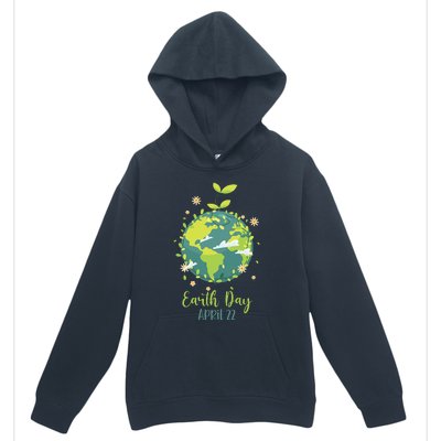 Earth Day Everyday Planet Design Earth Day Urban Pullover Hoodie