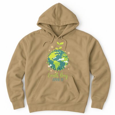 Earth Day Everyday Planet Design Earth Day Hoodie