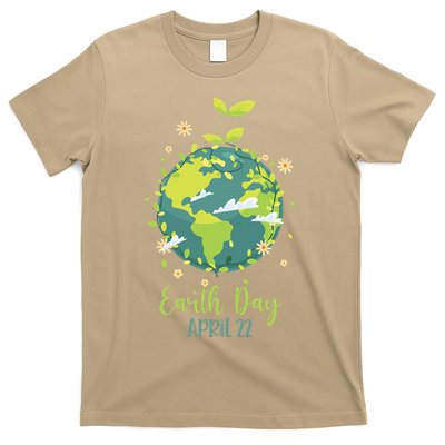 Earth Day Everyday Planet Design Earth Day T-Shirt