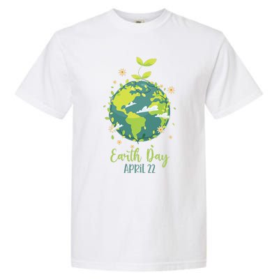 Earth Day Everyday Planet Design Earth Day Garment-Dyed Heavyweight T-Shirt