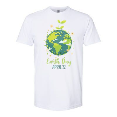 Earth Day Everyday Planet Design Earth Day Softstyle CVC T-Shirt