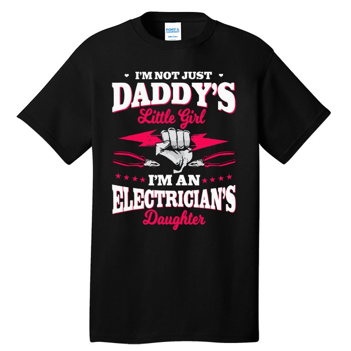 Electrician Dad Electrical Repairman Electronics Technician Tall T-Shirt