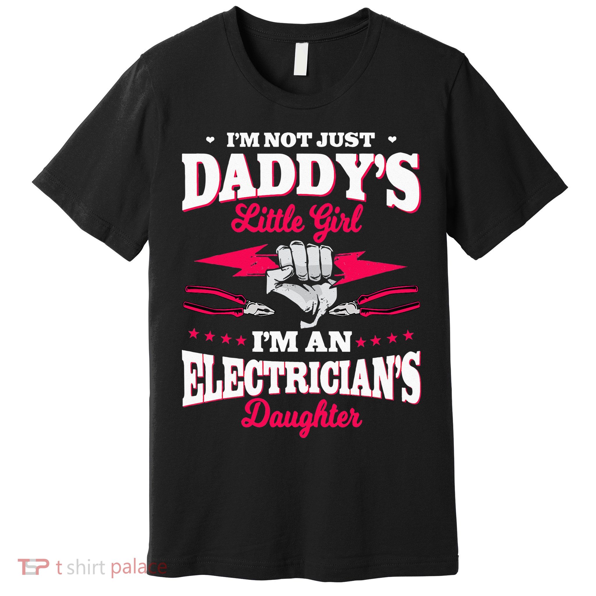 Electrician Dad Electrical Repairman Electronics Technician Premium T-Shirt