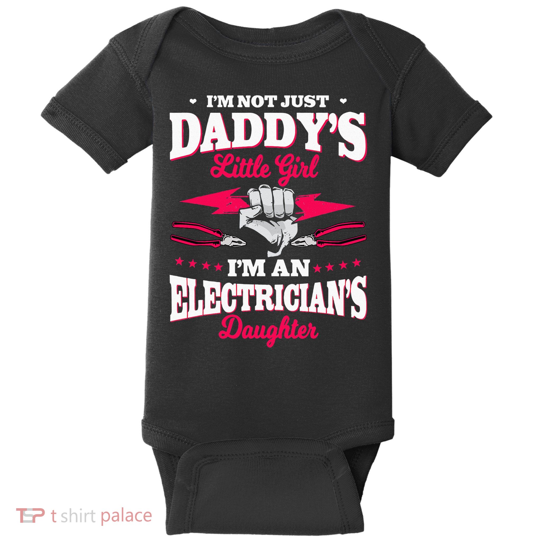 Electrician Dad Electrical Repairman Electronics Technician Baby Bodysuit