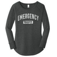 Emergency Department Er Doctor Physician Nurse Women's Perfect Tri Tunic Long Sleeve Shirt