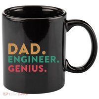Engineering Dad Engineer Dads Dad Engineer Genius Gift 11oz C Handle Ceramic Mug