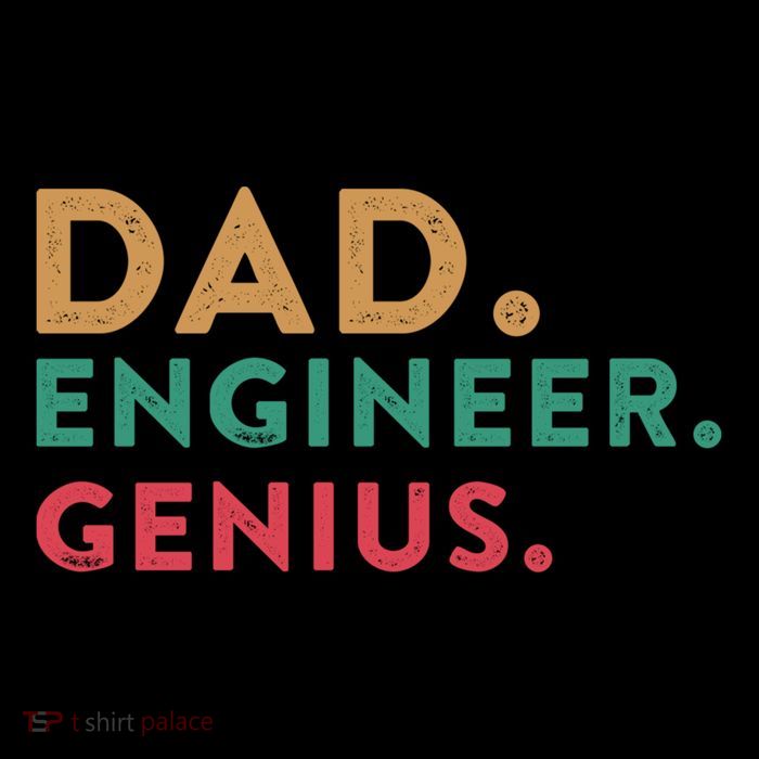Engineering Dad Engineer Dads Dad Engineer Genius Gift Youth Performance Sprint T-Shirt