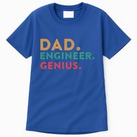 Engineering Dad Engineer Dads Dad Engineer Genius Gift Tall T-Shirt