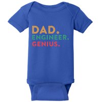 Engineering Dad Engineer Dads Dad Engineer Genius Gift Baby Bodysuit