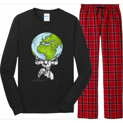 Earth Day, Earth Day, Earth Day, Earth Day Long Sleeve Pajama Set