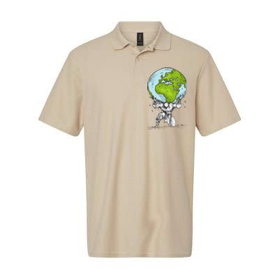 Earth Day, Earth Day, Earth Day, Earth Day Softstyle Adult Sport Polo