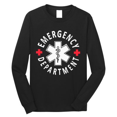 Emergency Department Emergency Room Healthcare Nursing Nurse Long Sleeve Shirt