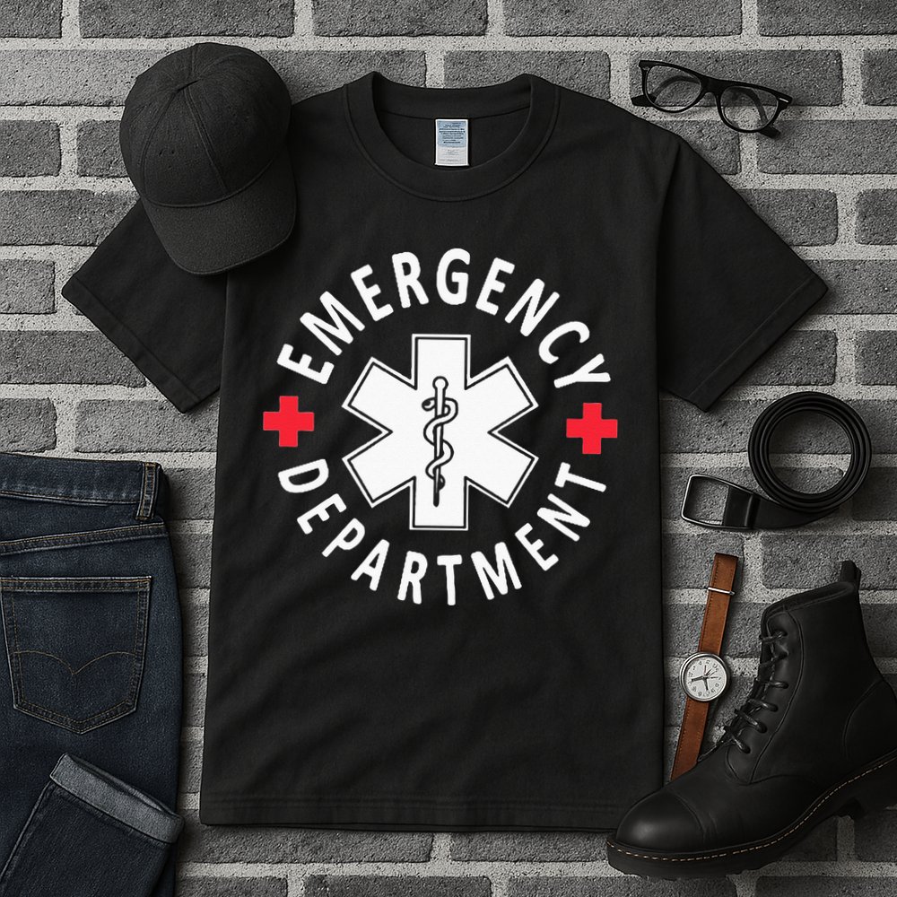 Emergency Department Emergency Room Healthcare Nursing Nurse Tall T-Shirt