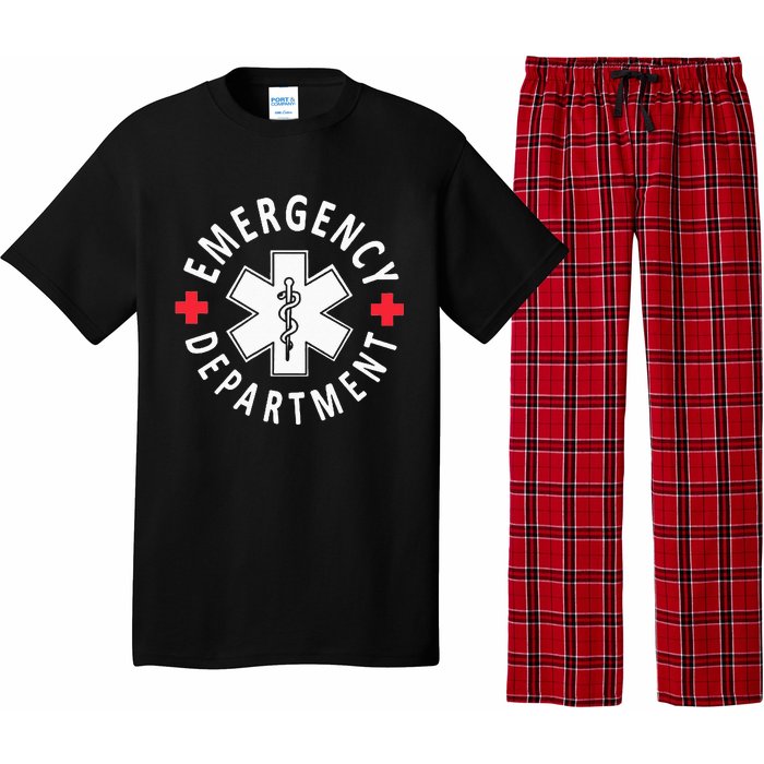 Emergency Department Emergency Room Healthcare Nursing Nurse Pajama Set