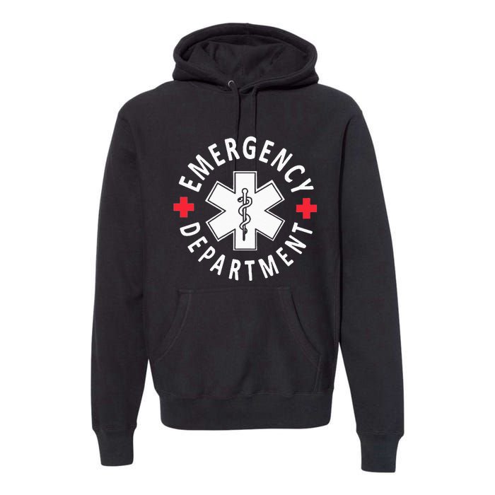 Emergency Department Emergency Room Healthcare Nursing Nurse Premium Hoodie