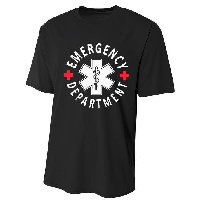 Emergency Department Emergency Room Healthcare Nursing Nurse Performance Sprint T-Shirt