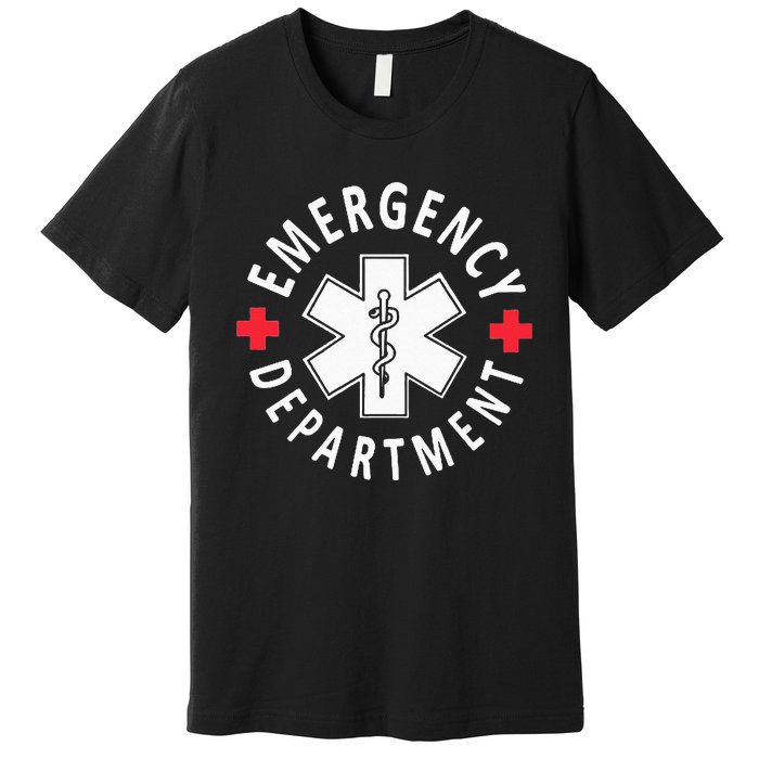 Emergency Department Emergency Room Healthcare Nursing Nurse Premium T-Shirt