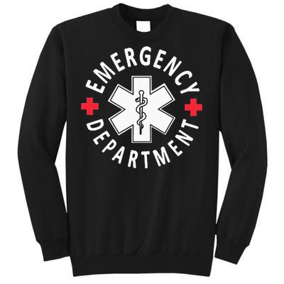 Emergency Department Emergency Room Healthcare Nursing Nurse Tall Sweatshirt