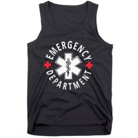 Emergency Department Emergency Room Healthcare Nursing Nurse Tank Top