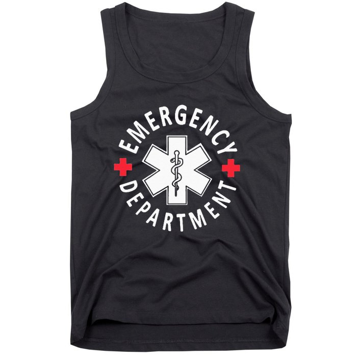 Emergency Department Emergency Room Healthcare Nursing Nurse Tank Top