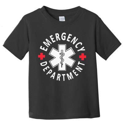 Emergency Department Emergency Room Healthcare Nursing Nurse Toddler T-Shirt