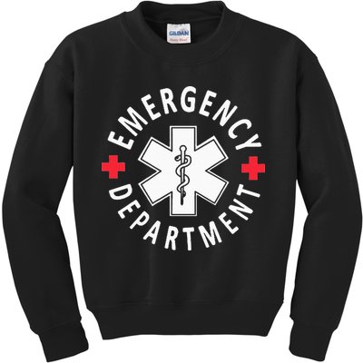 Emergency Department Emergency Room Healthcare Nursing Nurse Kids Sweatshirt