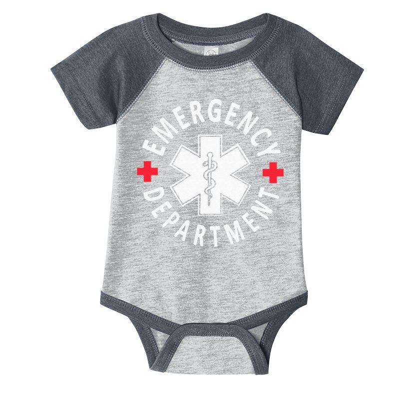Emergency Department Emergency Room Healthcare Nursing Nurse Infant Baby Jersey Bodysuit