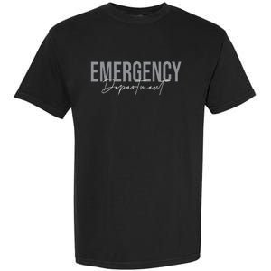 Emergency Department Emergency Room Healthcare Nursing Garment-Dyed Heavyweight T-Shirt