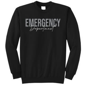 Emergency Department Emergency Room Healthcare Nursing Sweatshirt