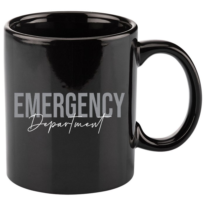 Emergency Department Emergency Room Healthcare Nursing 11oz C Handle Ceramic Mug
