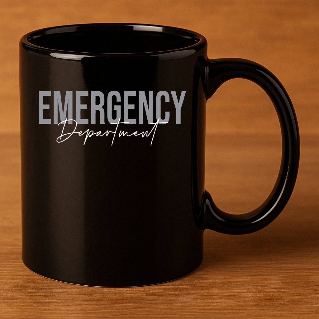 Emergency Department Emergency Room Healthcare Nursing 11oz C Handle Ceramic Mug