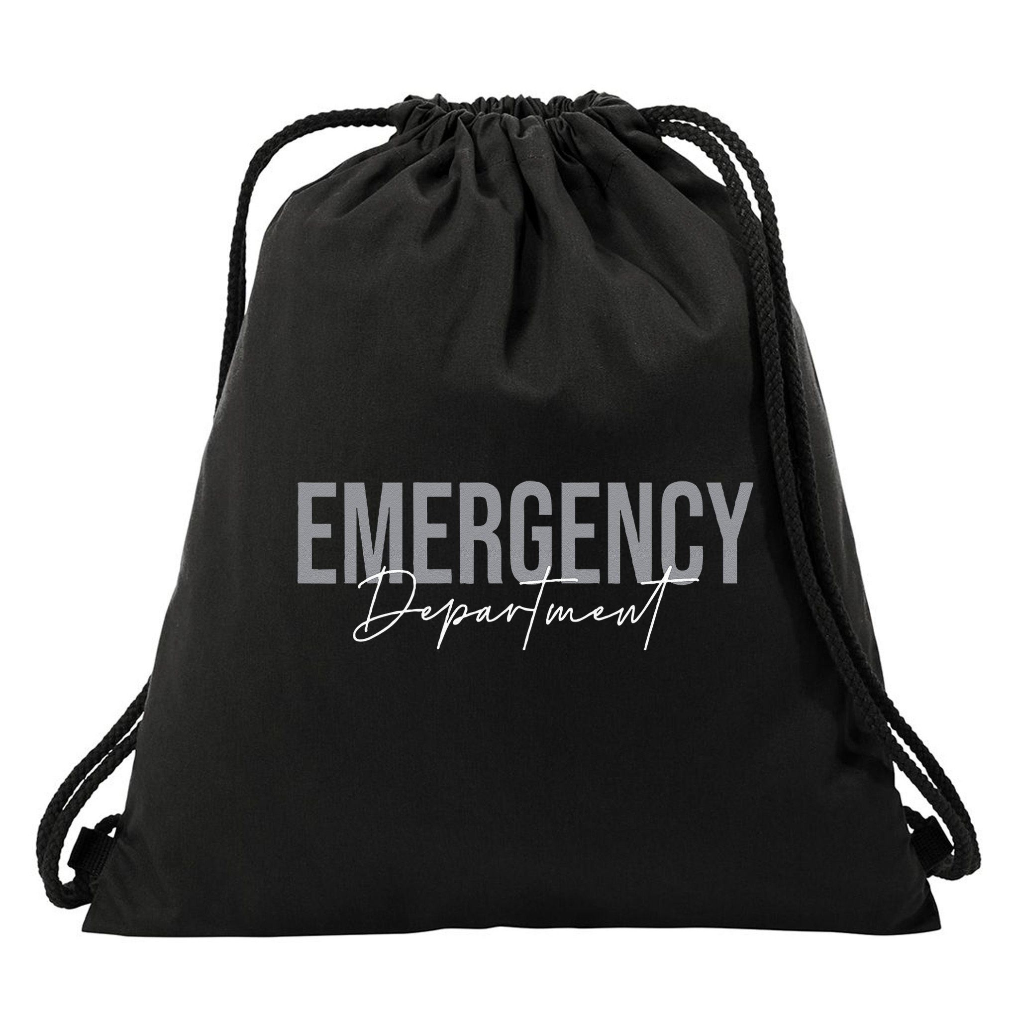 Emergency Department Emergency Room Healthcare Nursing Drawstring Bag
