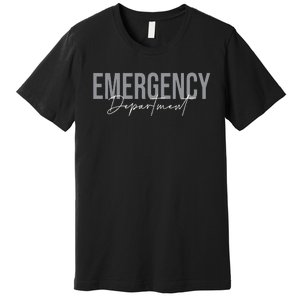 Emergency Department Emergency Room Healthcare Nursing Premium T-Shirt