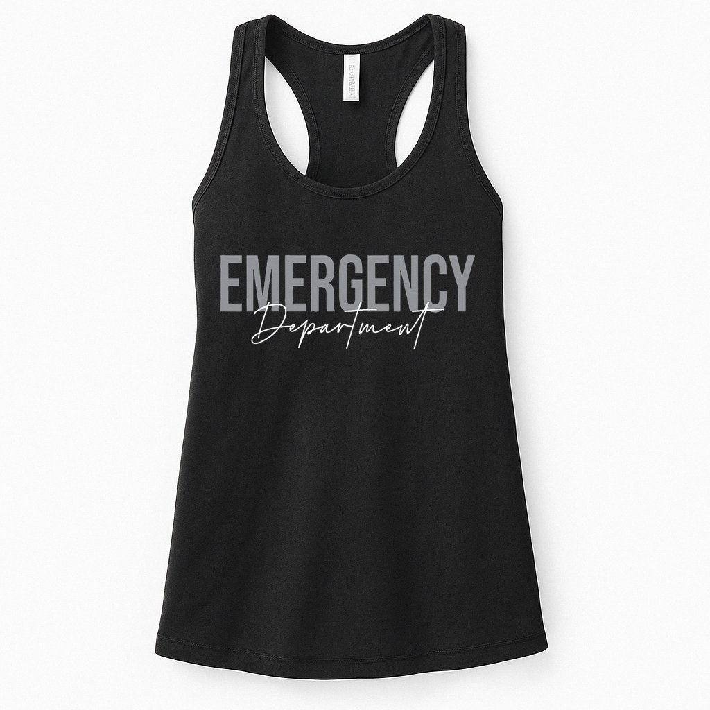 Emergency Department Emergency Room Healthcare Nursing Womens Tank Top