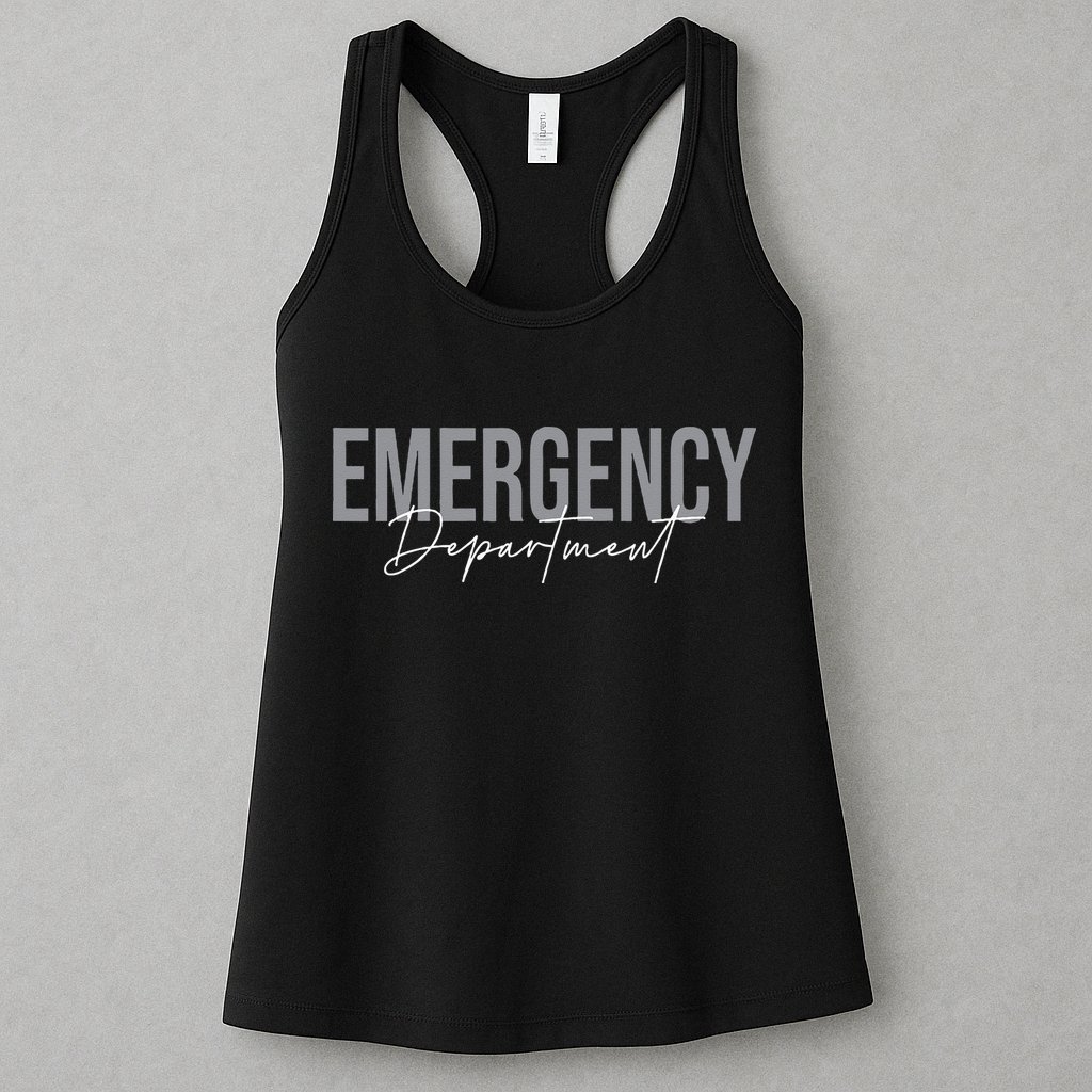 Emergency Department Emergency Room Healthcare Nursing Womens Tank Top