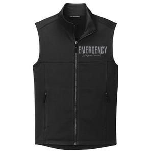 Emergency Department Emergency Room Healthcare Nursing Collective Smooth Fleece Vest