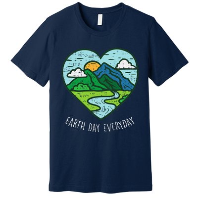 Earth Day Everyday April 22nd Environ Talist Gift Premium T-Shirt